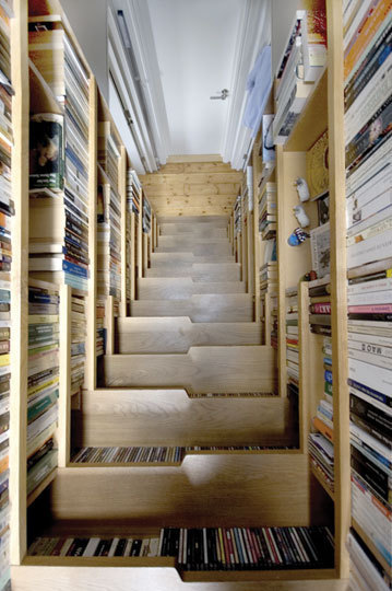 Coolest way EVER to store books!