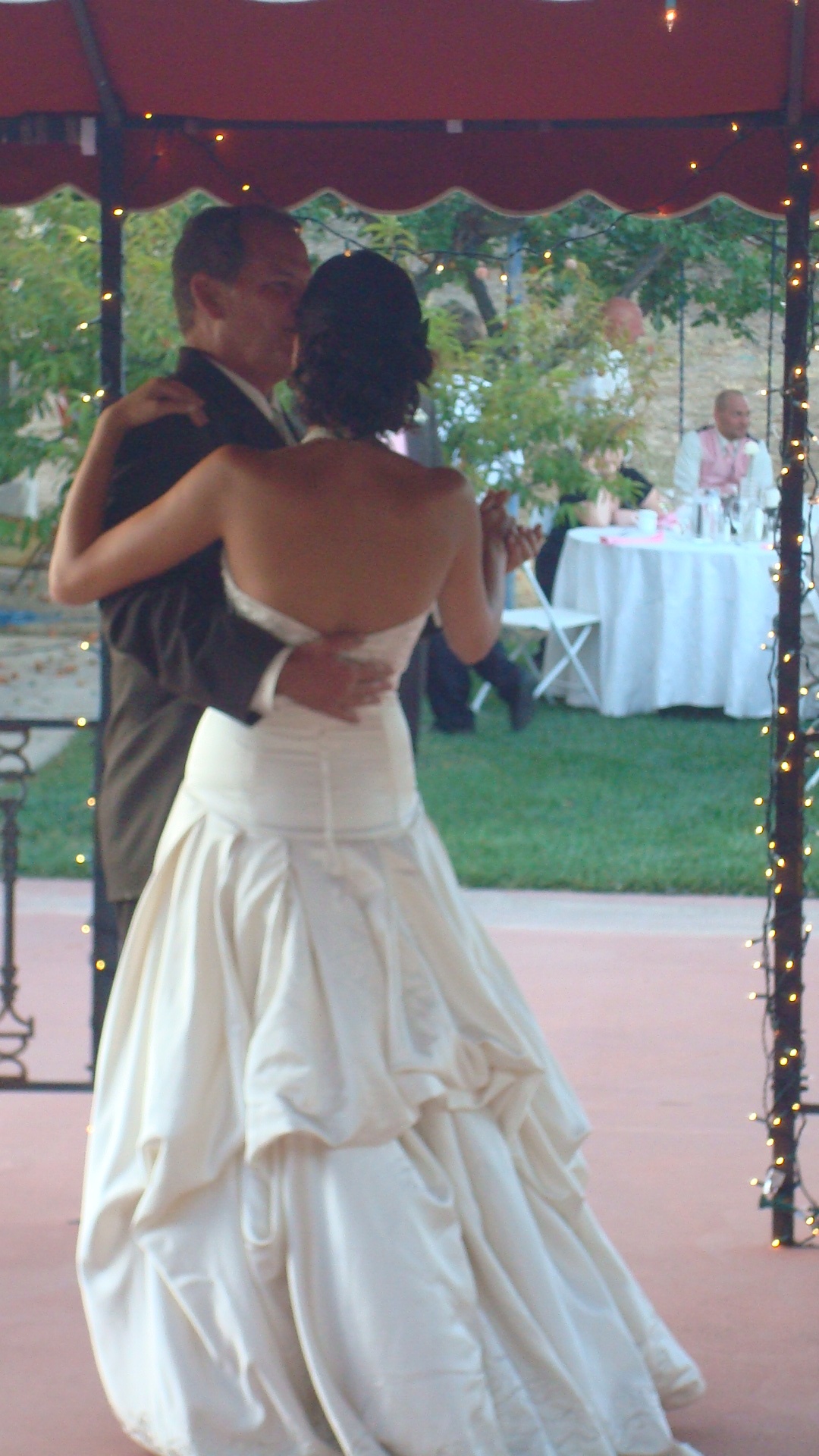 Father Daughter Dance, during which my Uncle Larry was crying
