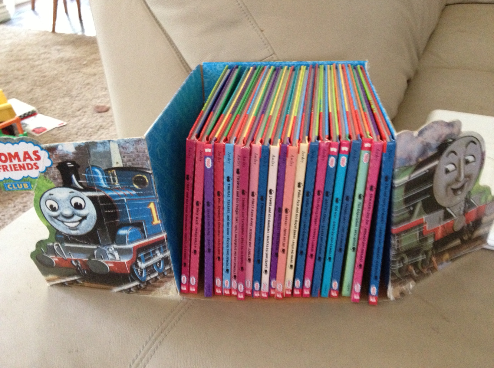 Best deal of the day-- a set of vintage Thomas the Tank Engine books!